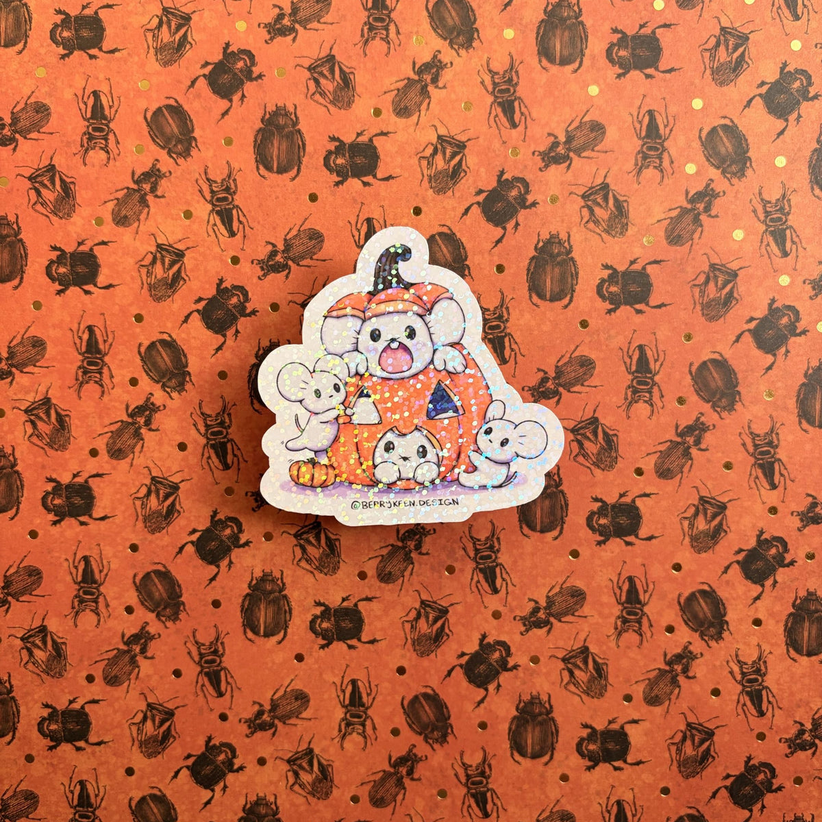 Maushold Pumpkin Sticker